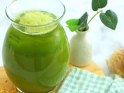 Bếp Eva - Cách làm sinh tố rau má đậu xanh thanh mát giải nhiệt cho mùa hè oi bức