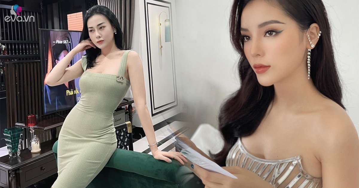 Losing every inch of her height, Phuong Oanh still overwhelmed the series of beauty queens and runner-ups with the same fashion item.