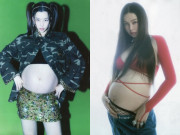 Giải trí - Bầu 8 tháng, Hoa hậu đẹp nhất Hàn Quốc vô tư vạch áo chất chơi, nhìn xuống bụng giật mình