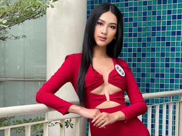 Chân dài Quảng Ngãi cao 1m76 đẹp kiêu kì có lệnh bài miễn loại tại Hoa hậu Hoàn vũ Việt Nam 