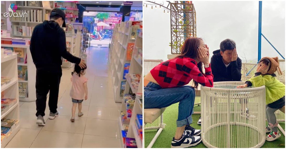 Nha Phuong Truong Giang’s daughter cheats in the middle of the supermarket when she can’t buy her favorite item