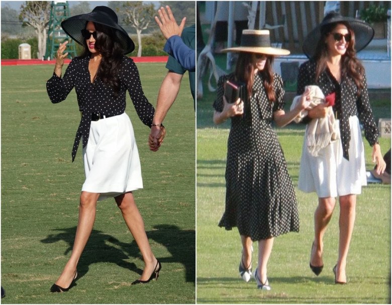 Không kín đáo như chị dâu, Meghan Markle mặc áo blouse cổ điển vẫn phóng khoáng, đáng để học theo! - 1