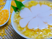 Bếp Eva - Cách nấu chè hoa cau với bột sắn dây ngon ngọt, béo bùi ai ăn cũng nức nở khen ngon