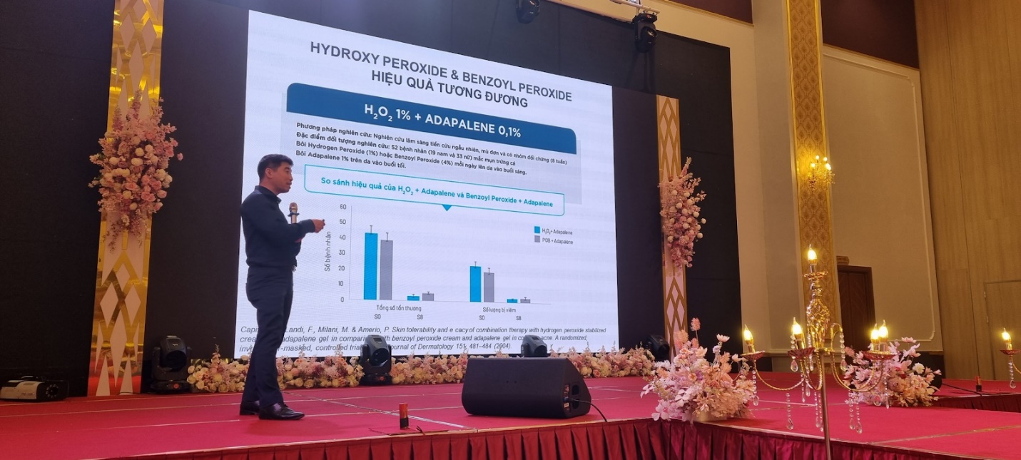 Ts. Bs Vũ Thái Hà báo cáo tại Hội thảo