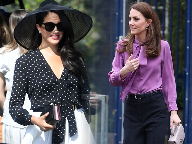 Không kín đáo như chị dâu, Meghan Markle mặc áo blouse cổ điển vẫn phóng khoáng, đáng để học theo!