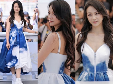 Chẳng cần chiêu trò như Phạm Băng Băng, bà mẹ 1 con này gây sốt trên thảm đỏ Cannes