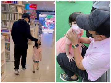 Con gái Nhã Phương, Trường Giang ăn vạ giữa siêu thị khi không được mua món đồ yêu thích