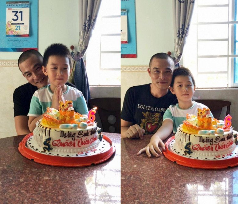 The older Le Phuong's son, the more he looks like his stepfather, 10 years old still likes to show his love to his mother - 11