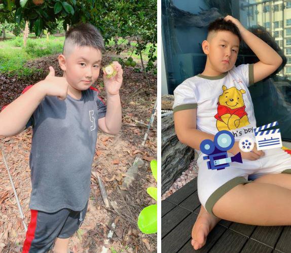 Le Phuong's son grows more and more like his stepfather, 10 years old still likes to show his love to his mother - 9