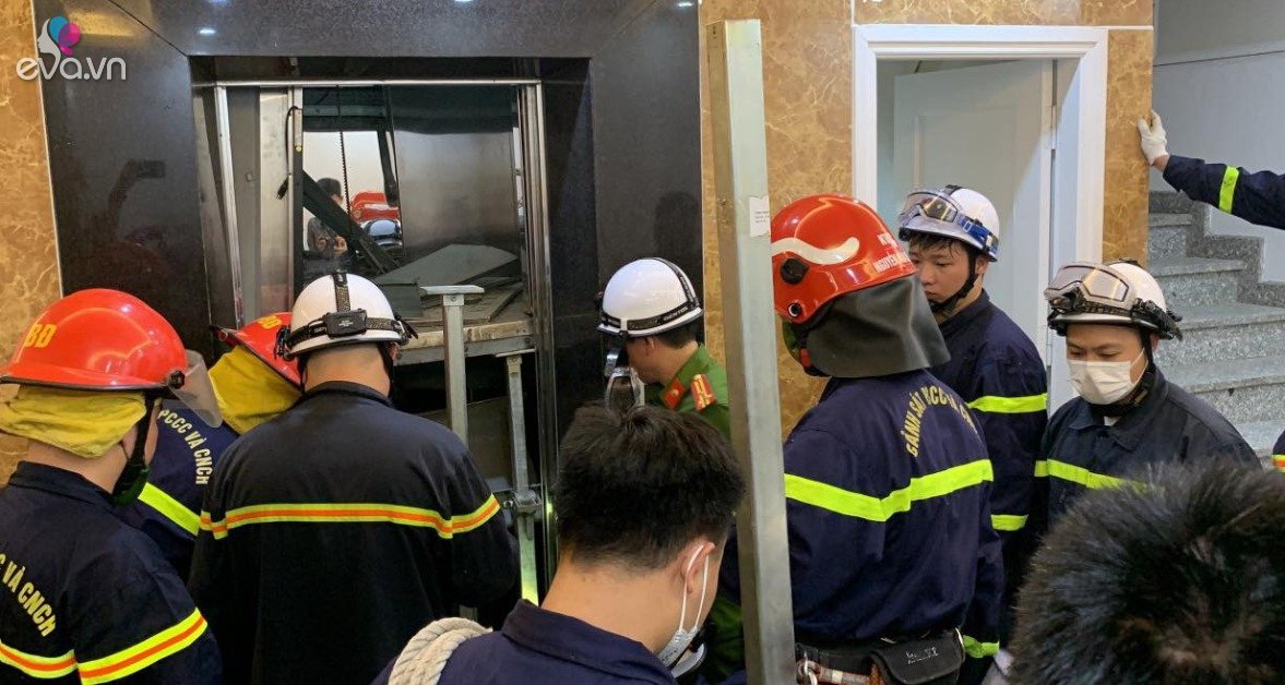 Elevator crash 2 people died in Hanoi: Determining the initial cause