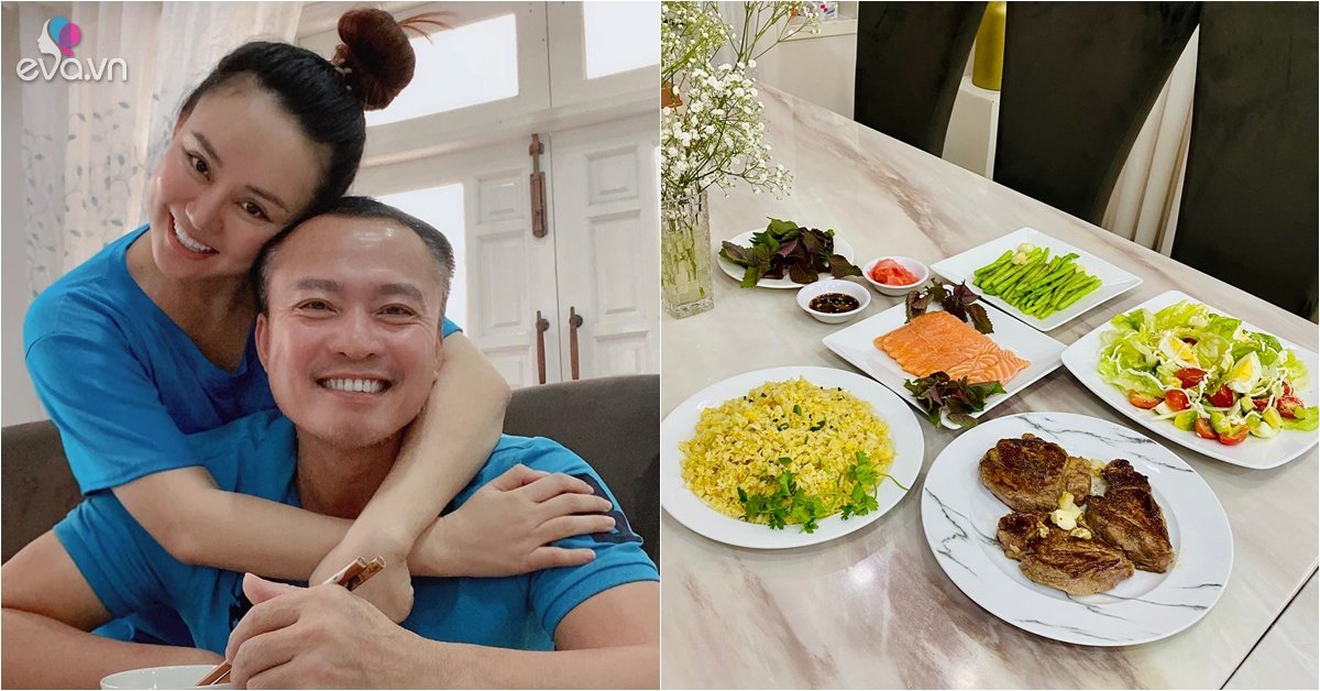 Vy Oanh cooks for her rich husband more than 15 years old, eye-catching dishes like in the shop, why is she getting more and more loved