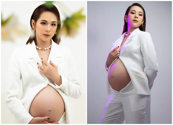 Vu Duy Khanh's beautiful wife less than 10 years old gave birth to a son and baby amp;#34;copy the originalamp;#34;  - 4