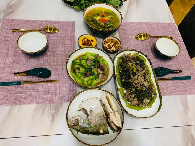 Vy Oanh cooks for her rich husband more than 15 years old, eye-catching dishes like the ones in the shop, why is she getting more and more loved - 16