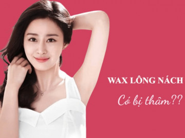 Wax lông nách tại nhà và những lưu ý để vùng da dưới cánh tay không bị thâm