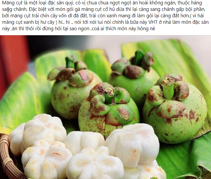 Muốn mua măng cụt xanh phải đắt trước mới có hàng