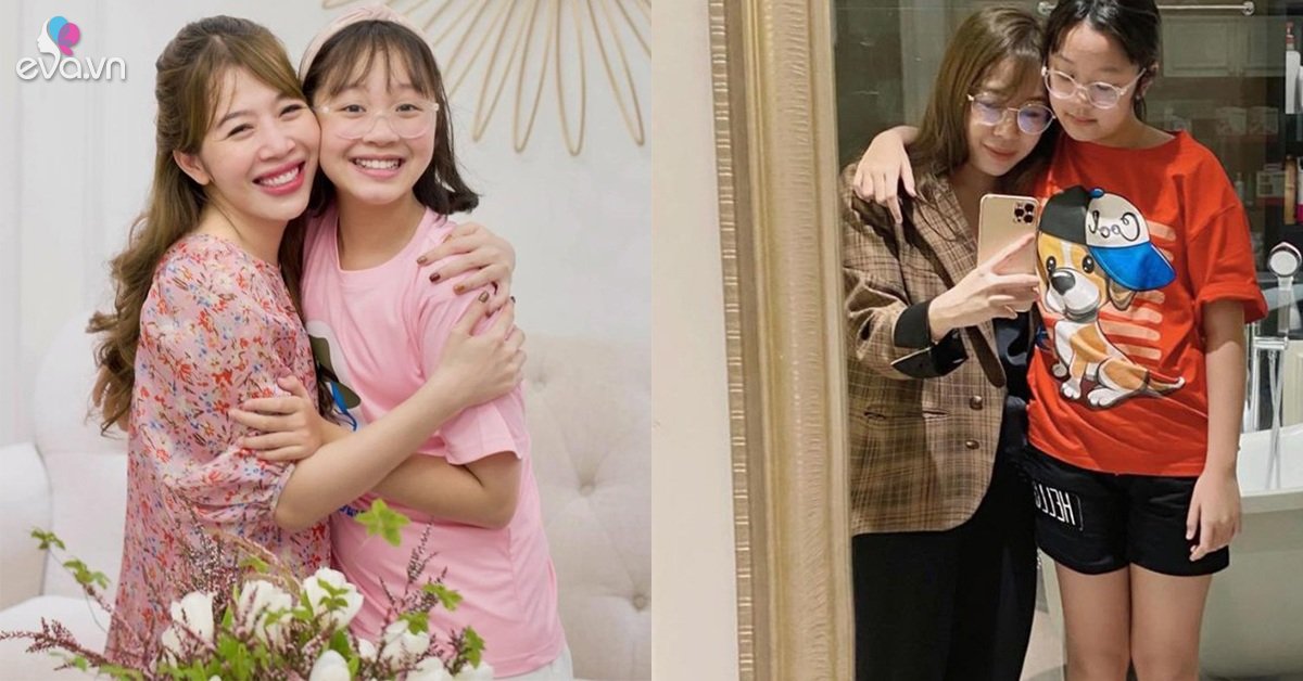 Diep Chi’s 11-year-old daughter shows the tallest code in the family, and MC’s mother works hard to keep fit