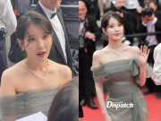 Giải trí - "Em gái quốc dân" diện đầm trễ vai lần đầu đến Cannes, thái độ của phóng viên quốc tế gây sốt