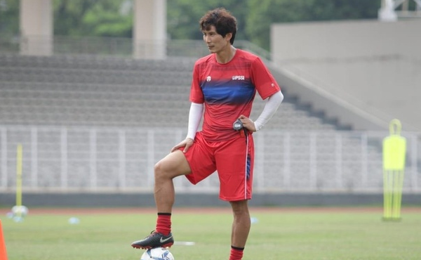 HLV Gong Oh Kyun từng chơi ở vị trí tiền đạo tại K.League.