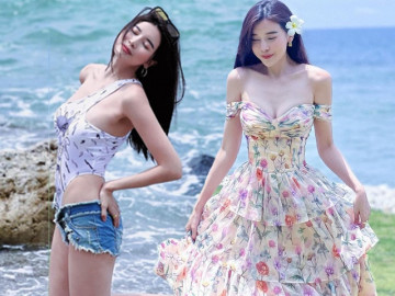 Sau phát ngôn dậy sóng, Cao Thái Hà khoe sắc vóc chuẩn cô cảnh sát màn ảnh