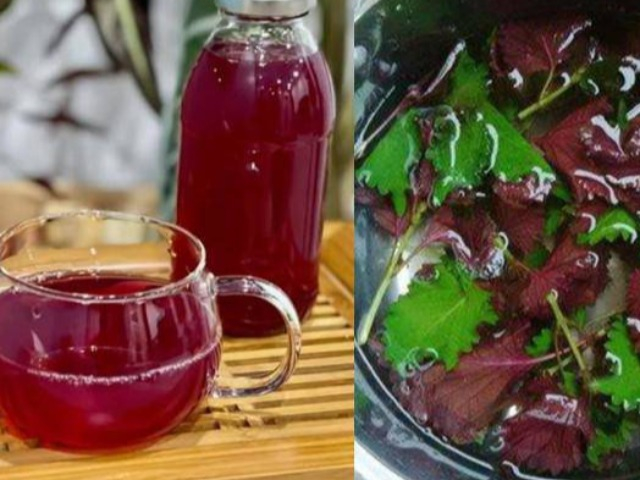 Nước tía tô cho thêm thứ này vào sẽ hồi phục sinh lực, da mịn căng, bảo sao người Nhật chăm uống