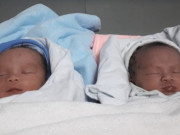 Bà bầu - Đón cặp song sinh từ tay y tá, anh chồng bất ngờ hét lên: "Bác sĩ ơi, nhầm rồi!"