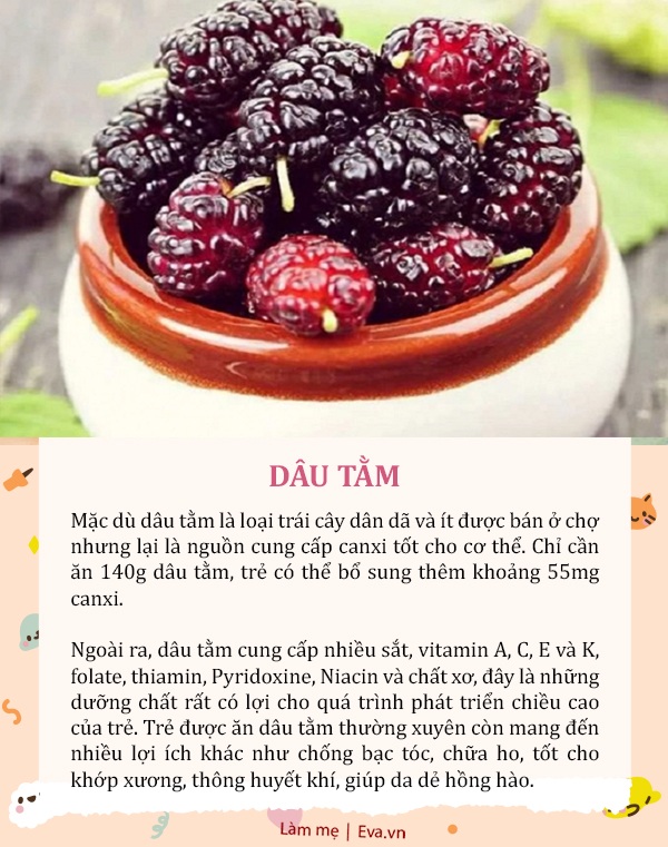 6 types of summer fruits rich in calcium, help children increase their height rapidly - 3