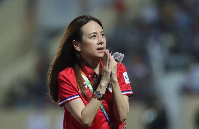 The beauty of a girl from Thailand's football union: as attractive as Thu Ky, with a standard body - 1
