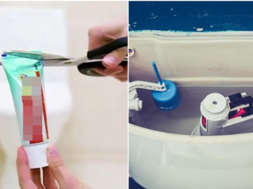 Khử hoàn toàn mùi hôi trong nhà vệ sinh bằng kem đánh răng