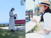 Giải trí - Son Ye Jin khoe ảnh ông xã Hyun Bin chụp cho vợ, không ngờ để lộ vòng 2 nhô cao