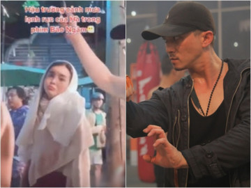 Hậu trường Bão Ngầm: Cao Thái Hà lạnh run quay cảnh chia tay, những pha hành động được chuẩn bị kỹ lưỡng