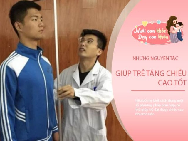 Cậu bé 15 tuổi cao 1m8, nhờ áp dụng đều đặn 5 nguyên tắc tăng chiều cao từ bé