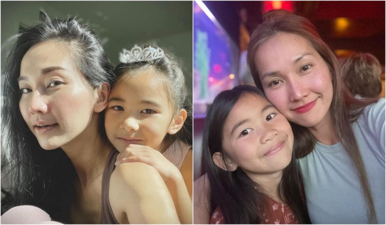 Going swimming together, Kim Hien's daughter showed off her honey cake skin, looking at her mother U40, she was more beautiful than the time amp;#34;Ut Rang;#34;  - 8