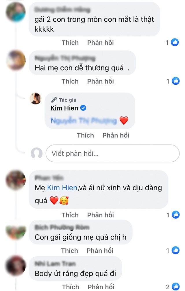 Cùng đi bơi, con gái Kim Hiền khoe da bánh mật, nhìn sang mẹ U40 mà đẹp hơn thời amp;#34;Út Rángamp;#34;  - 4