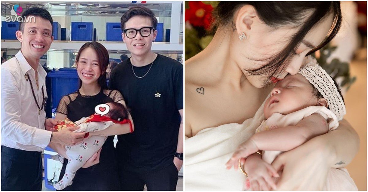 Showing off her 1 month old baby angel with white skin and a high nose, Minh Plastic’s daughter was told to take her child like