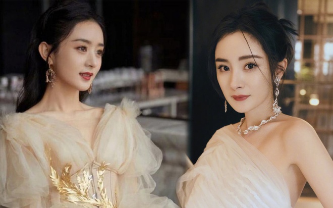 Dù cũng rất nổi bật nhưng Dương Mịch vẫn thua xa so với Triệu Lệ Dĩnh.