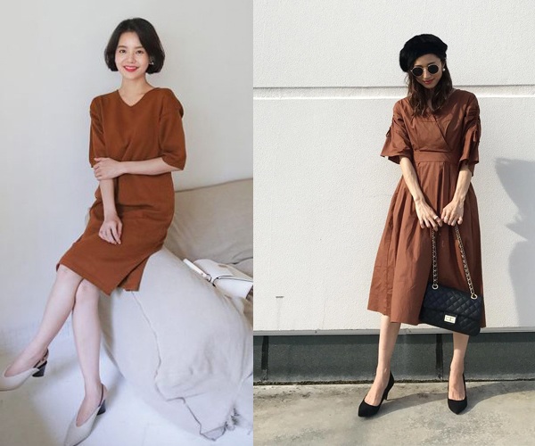 On rainy and windy days, here are 4 dark-colored outfits to help the office lady get rid of the worry of getting dirty - 11