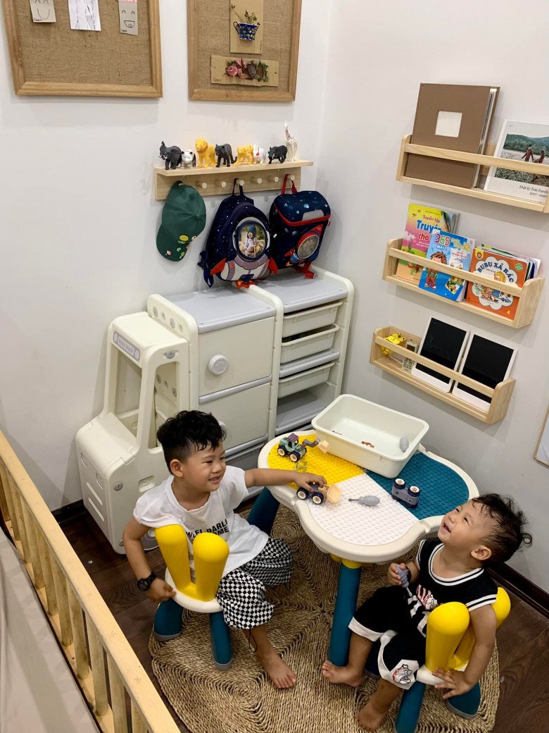 3-year-old son wants to buy a house, Dak Lak mother shows off her talent to make a room of 15 million for her own baby - 6