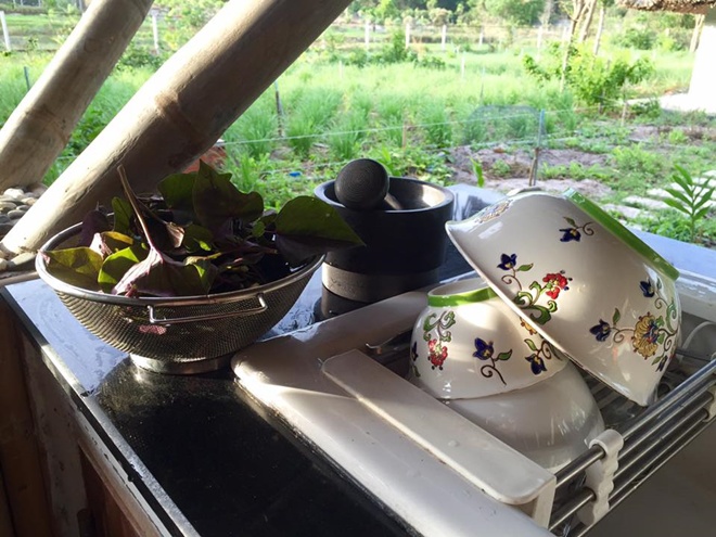 Life amp;#34;about the gardenamp;#34;  of Editorial Thu Uyen and rustic, touching dishes - 13
