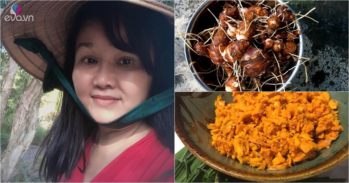 The garden life of Editor Thu Uyen and the rustic and sweet dishes are touching
