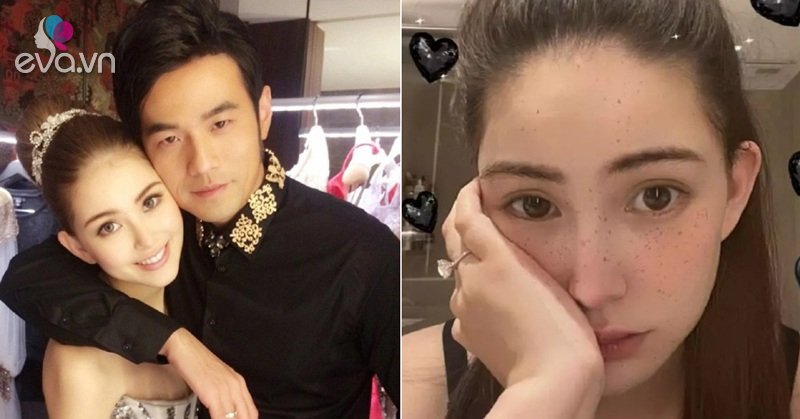Chau Kiet Luan’s wife wears a huge diamond ring on her hand, first revealed after giving birth