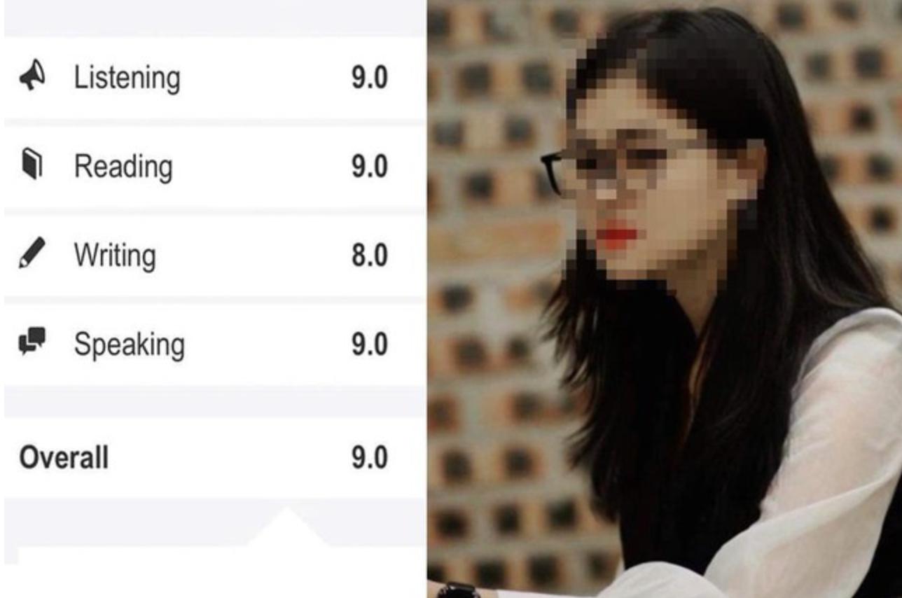Nghe An female student accused of falsifying IELTS 9.0 scores apologizes - 1