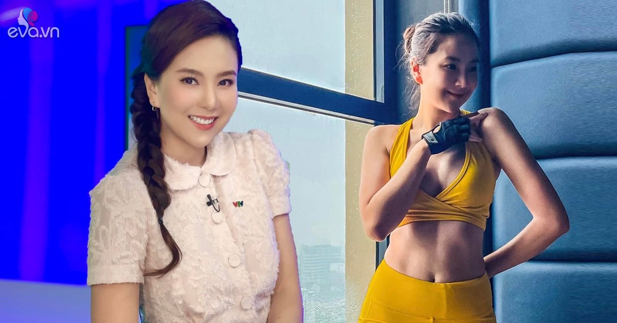 Eating chocolate and doing 25kg weightlifting, Mai Ngoc confidently shows off her 57cm waist