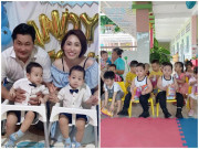 Làm mẹ - Hậu ly hôn chồng doanh nhân, HH Đặng Thu Thảo làm mẹ đơn thân, cho 2 con học trường mầm non bình dân