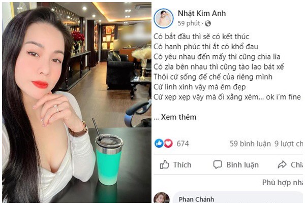 Nhat Kim Anh spoke 