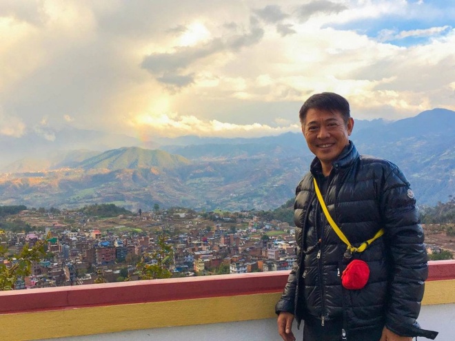 Lý Liên Kiệt giờ tĩnh tâm theo Phật.