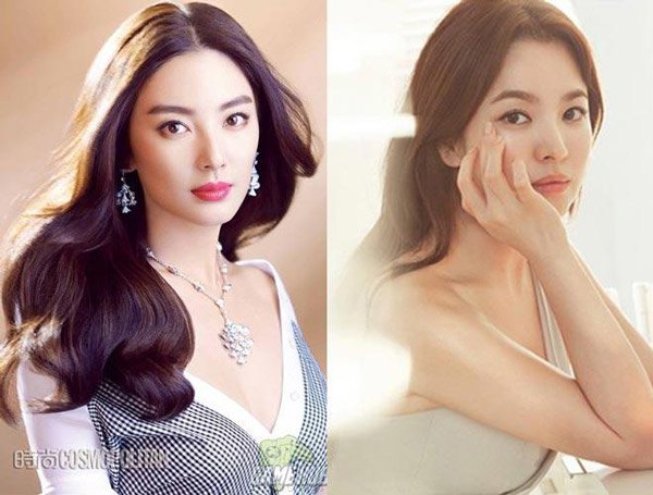 Song Hye Kyo Chinese version deformed her beauty because of plastic surgery - 4