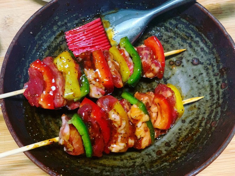Bored of stir-fried beef, grilled meat on skewers is soft and sweet, 10 skewers all 10 - 7