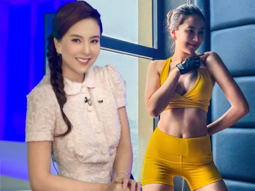 Ăn chocolate và tập tạ 25kg, Mai Ngọc tự tin khoe eo 57cm cuồn cuộn múi