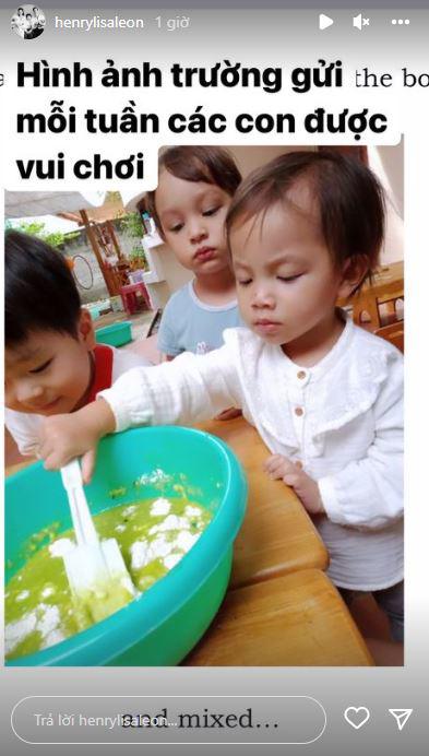 Kindergarten teacher sent a photo of Lisa Leon at school, Ho Ngoc Ha discovered that the children were always together - 4