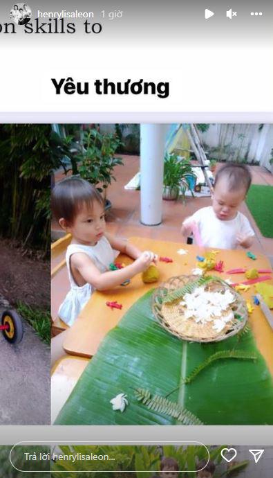 Kindergarten teacher sent a photo of Lisa Leon at school, Ho Ngoc Ha discovered that the children were always together - 8